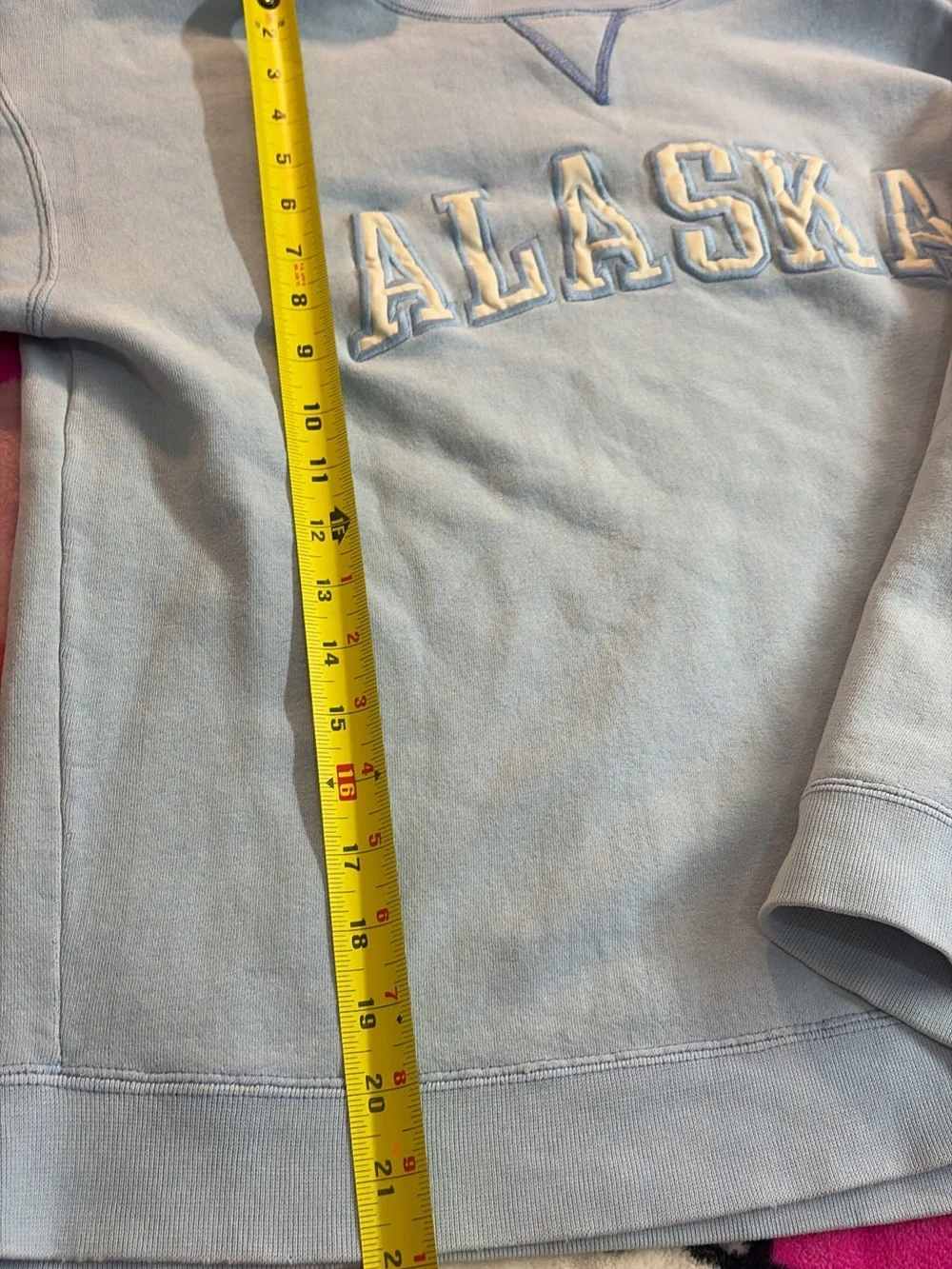 Kids Light Blue 'Alaska' Crewneck Sweatshirt